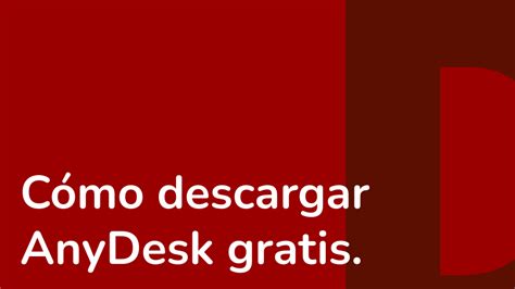 anydesk descargar gratis pc|AnyDesk para Windows